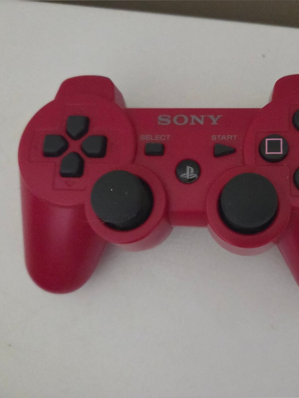 Sony PS3 DualShock 3 Controller | Red, Wireless,